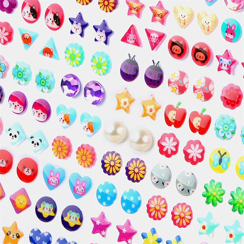 3D Self Adhesive Sticker Earri - 3D Printing Earrings 리뷰 및 가격