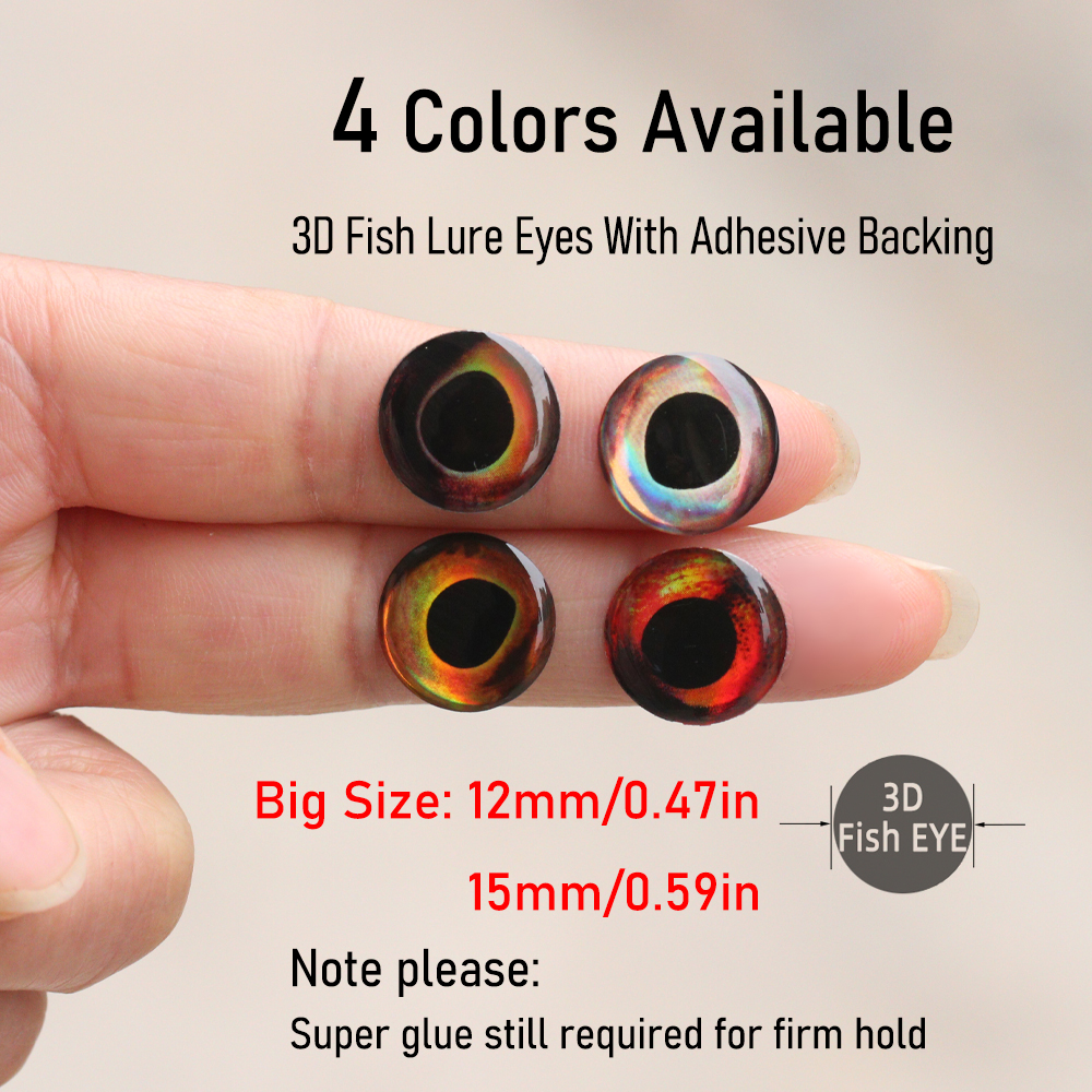 50PCS 12mm 15mm Big Size 3D Ho - 3D Printing Lure 리뷰 및 가격