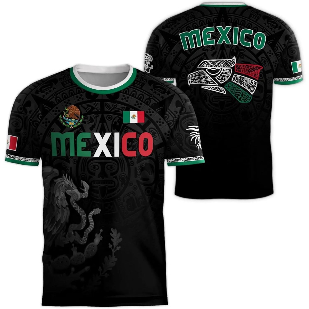 2026 Mexico National Flag Prin - 3D Printing Jersey 리뷰 및 가격