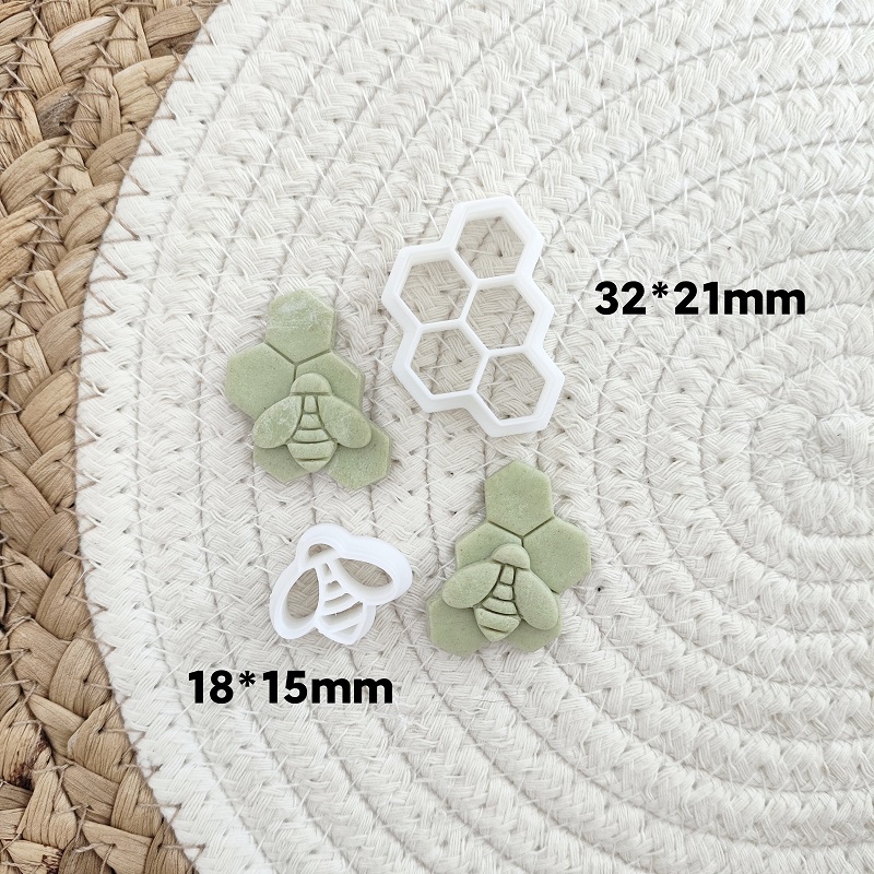3D Bee Honeycomb Earring Cutti - 3D Printing Earrings 리뷰 및 가격