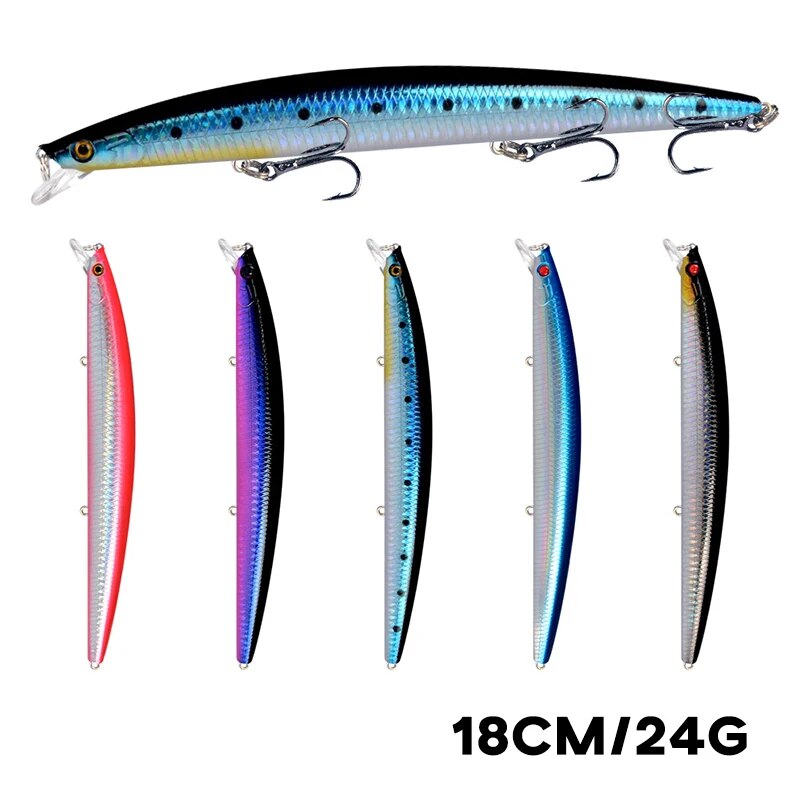 Minnow Fishing Lure Laser Hard - 3D Printing Lure 리뷰 및 가격