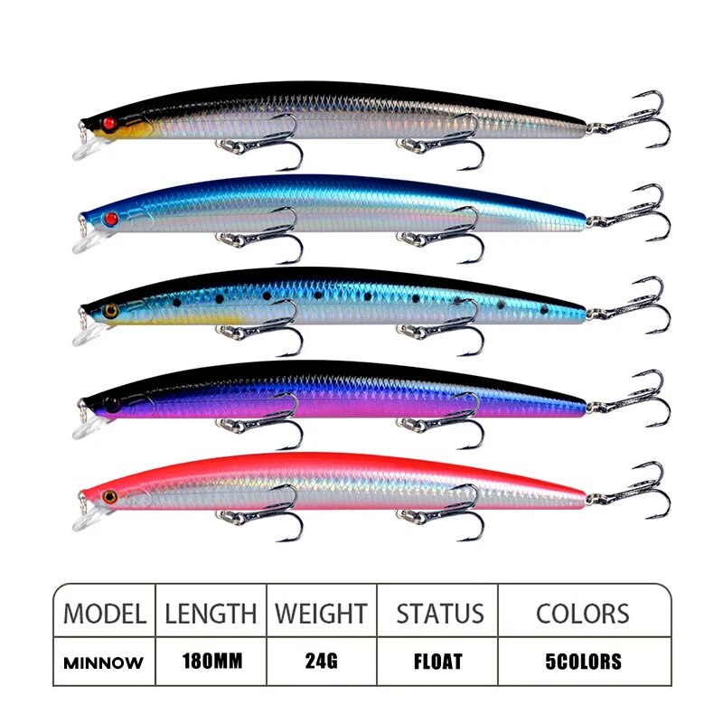Minnow Fishing Lure Laser Hard - 3D Printing Lure 리뷰 및 가격