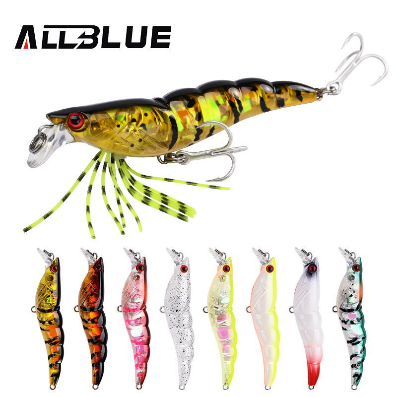 ALLBLUE 3D Flash Shrimp 70mm 7 - 3D Printing Lure 리뷰 및 가격