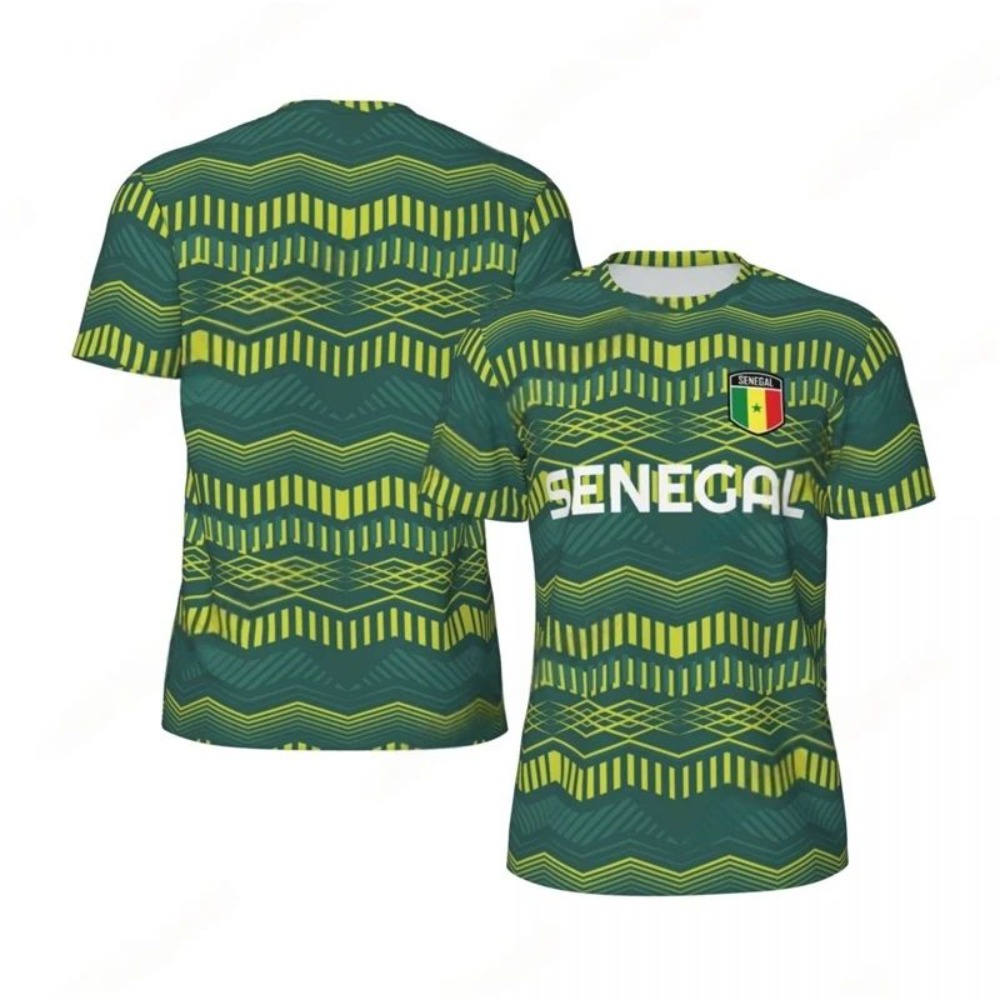 2026 New Summer Senegal Flag G - 3D Printing Jersey 리뷰 및 가격