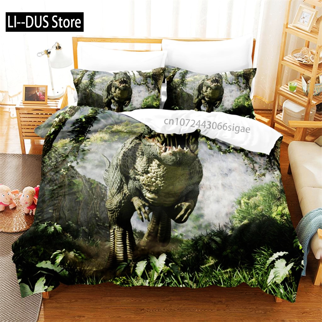 Dinosaur Duvet Cover Microfibe - 3D Printing Room 리뷰 및 가격