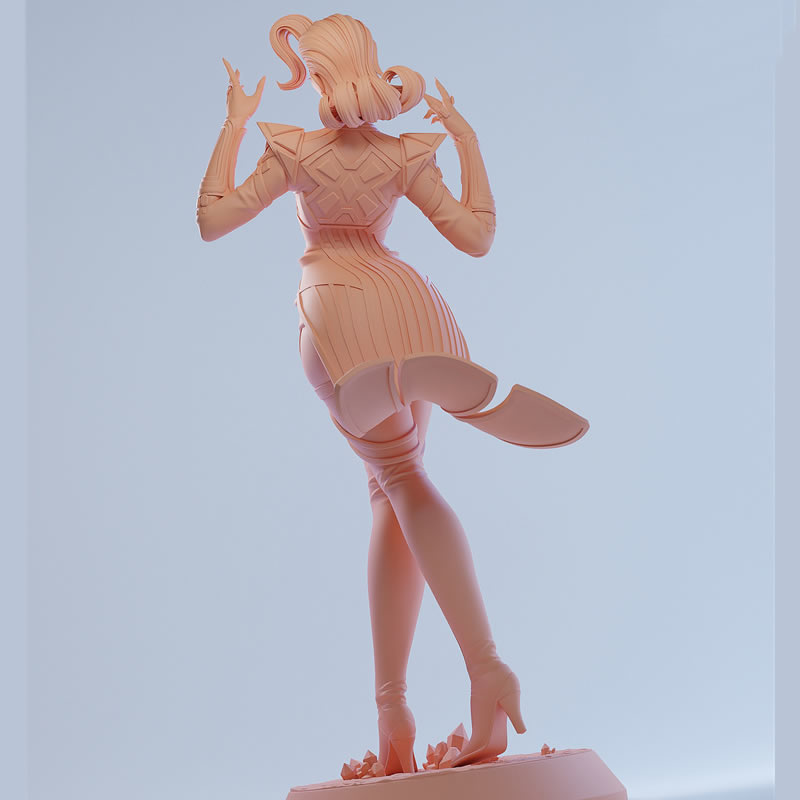 2 Styles Comic Character 6411  - 3D Printing Character 리뷰 및 가격