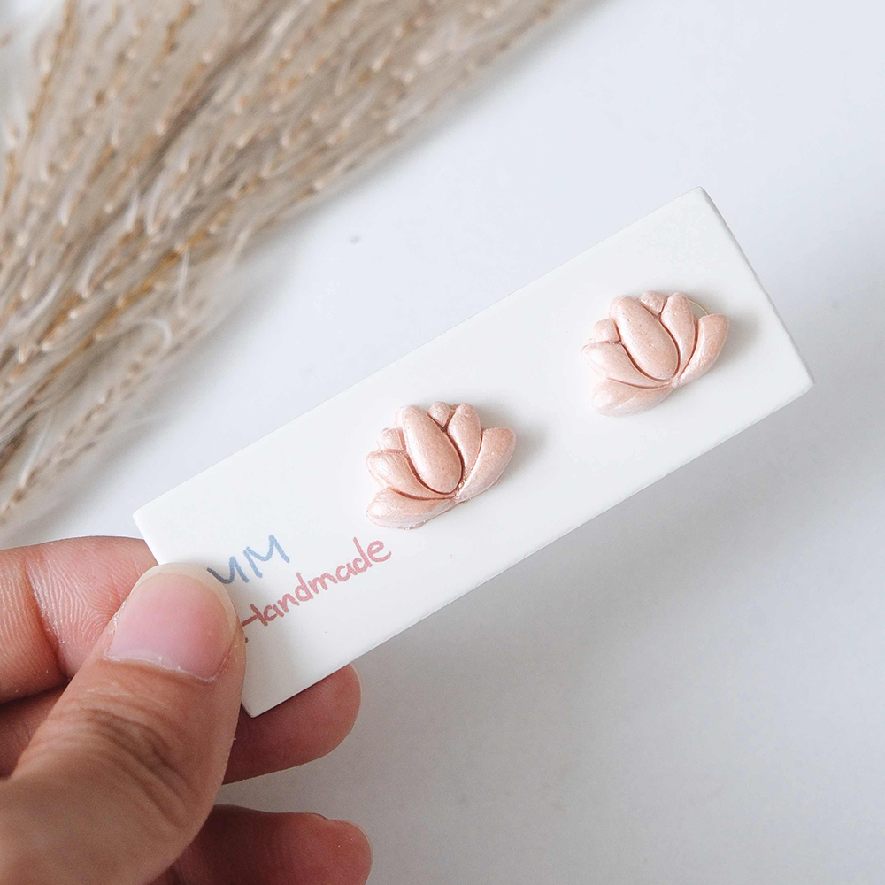 1pc Lotus Flower Clay Cutters  - 3D Printing Earrings 리뷰 및 가격