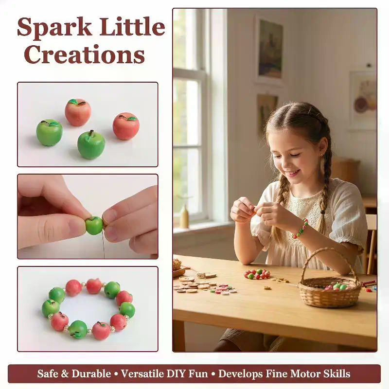 Cute Fruit Resin Loose Beads 3 - 3D Printing Earrings 리뷰 및 가격