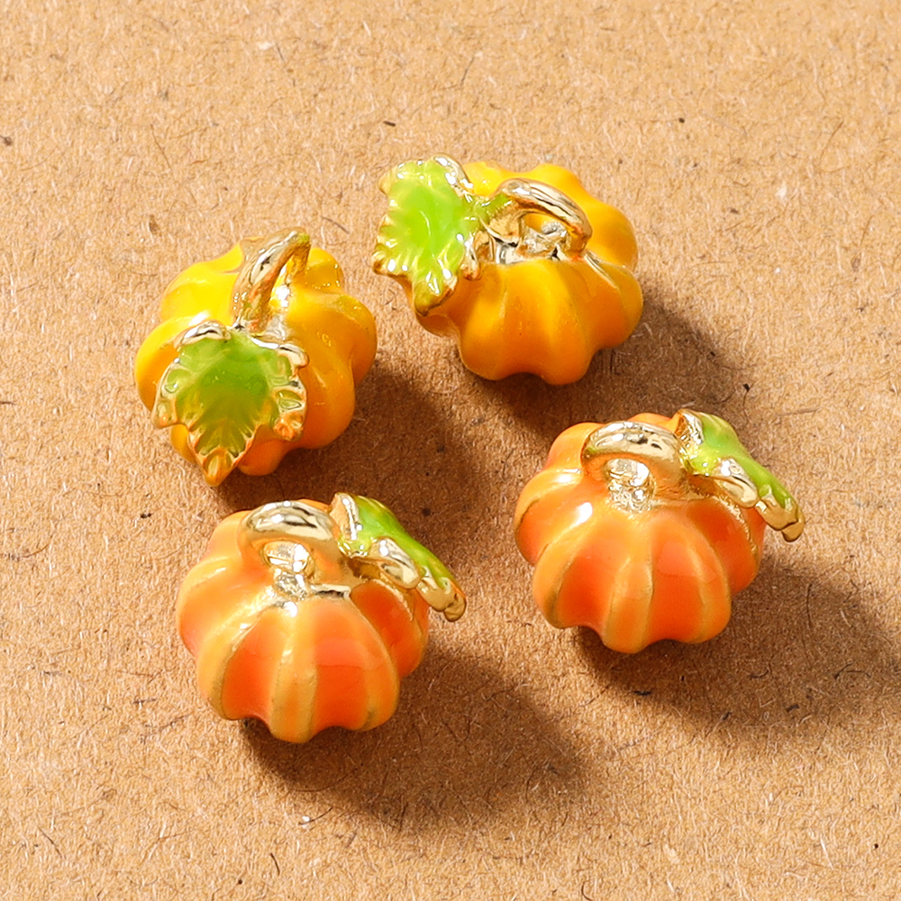 5pcs Cute Enamel 3D Pumpkin Ch - 3D Printing Earrings 리뷰 및 가격