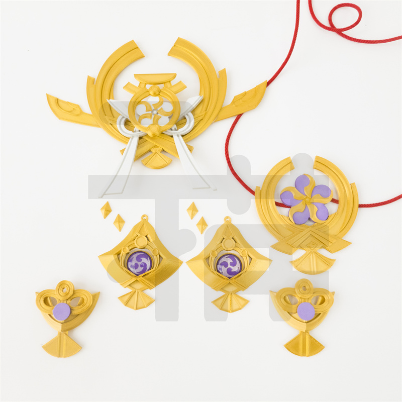 New Genshin Impact Yae Miko Co - 3D Printing Earrings 리뷰 및 가격