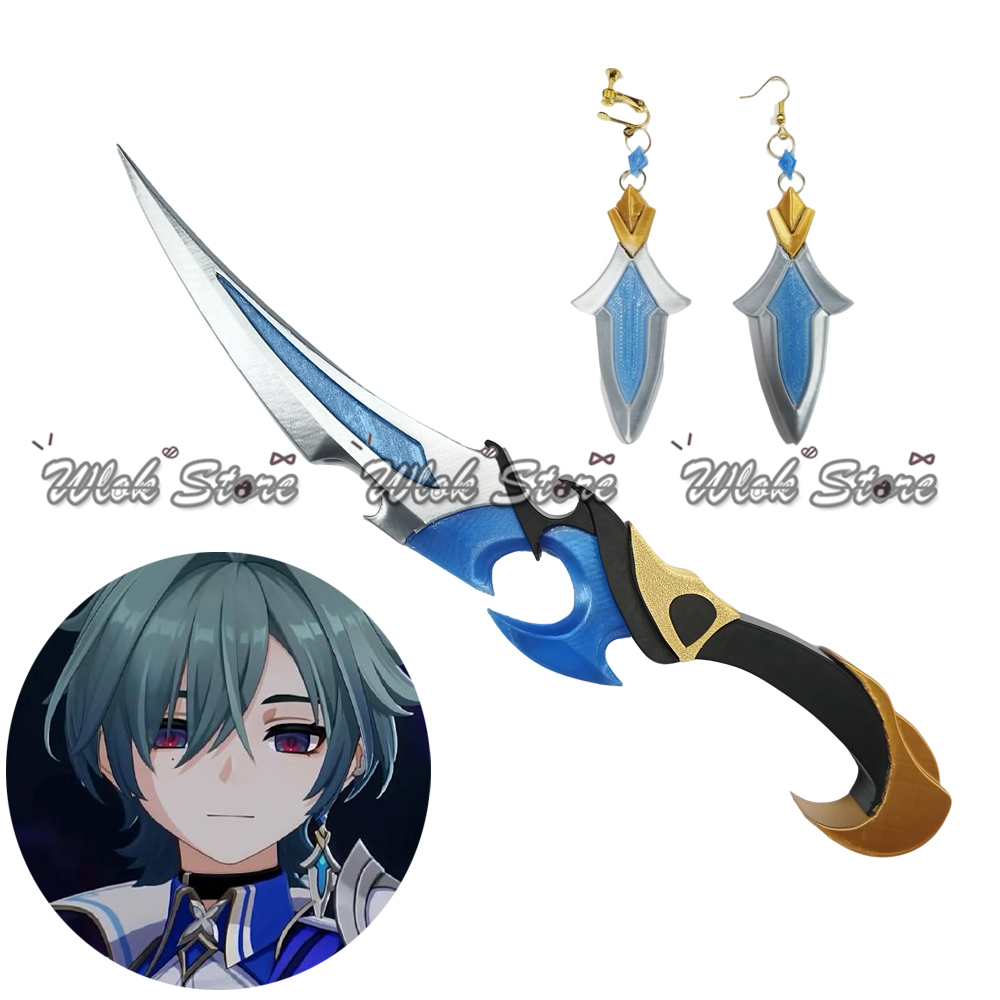 Genshin Impact Lohen Cosplay 3 - 3D Printing Earrings 리뷰 및 가격