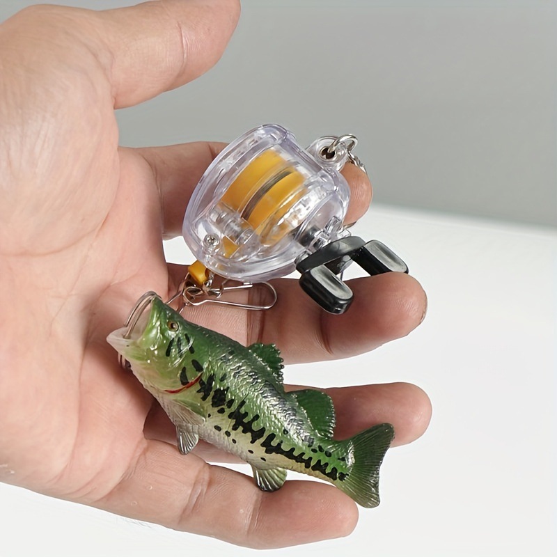 3D Sea Bass Keychain, lure Fis - 3D Printing Lure 리뷰 및 가격