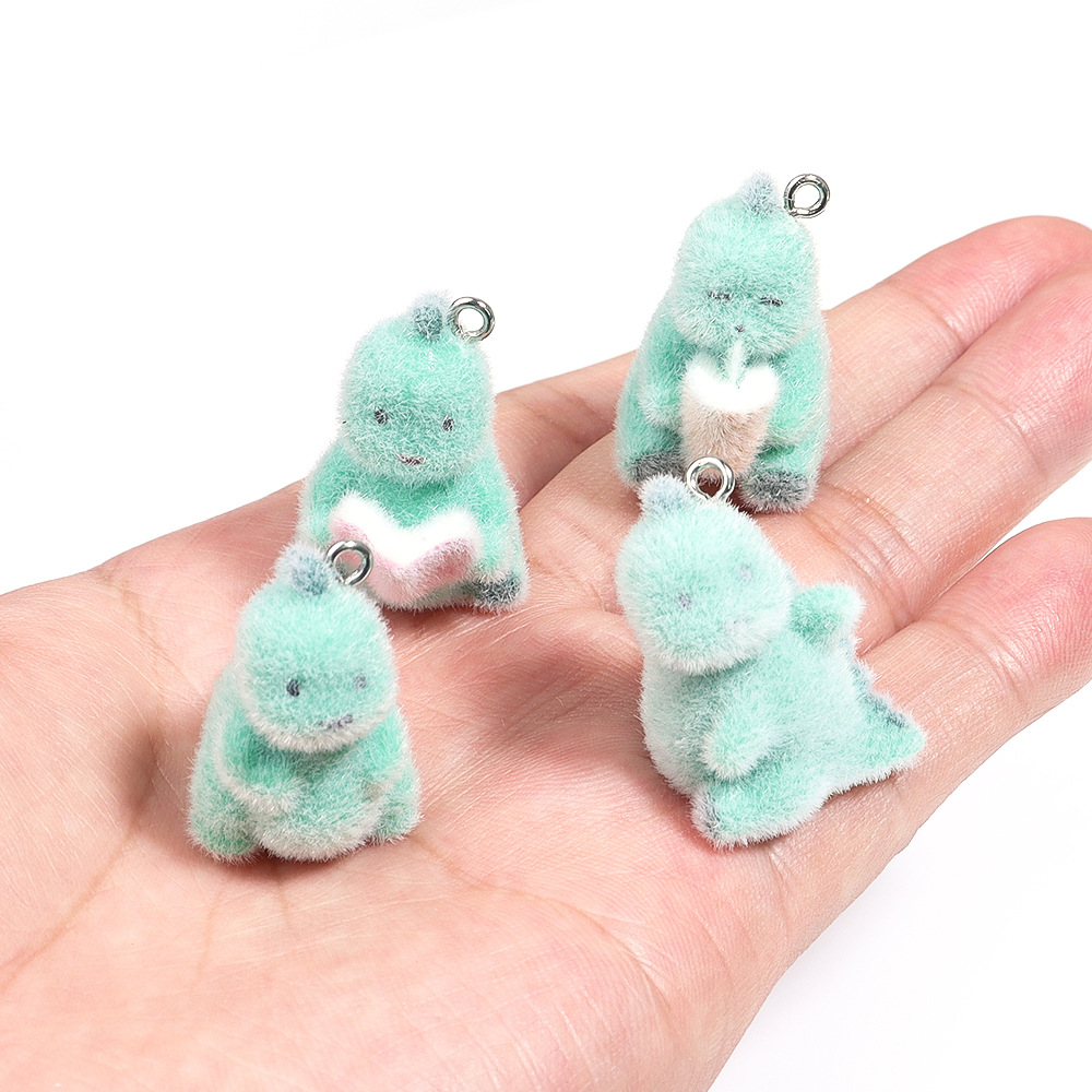 4Pcs 3D Mini Dinosaur Pendant  - 3D Printing Earrings 리뷰 및 가격