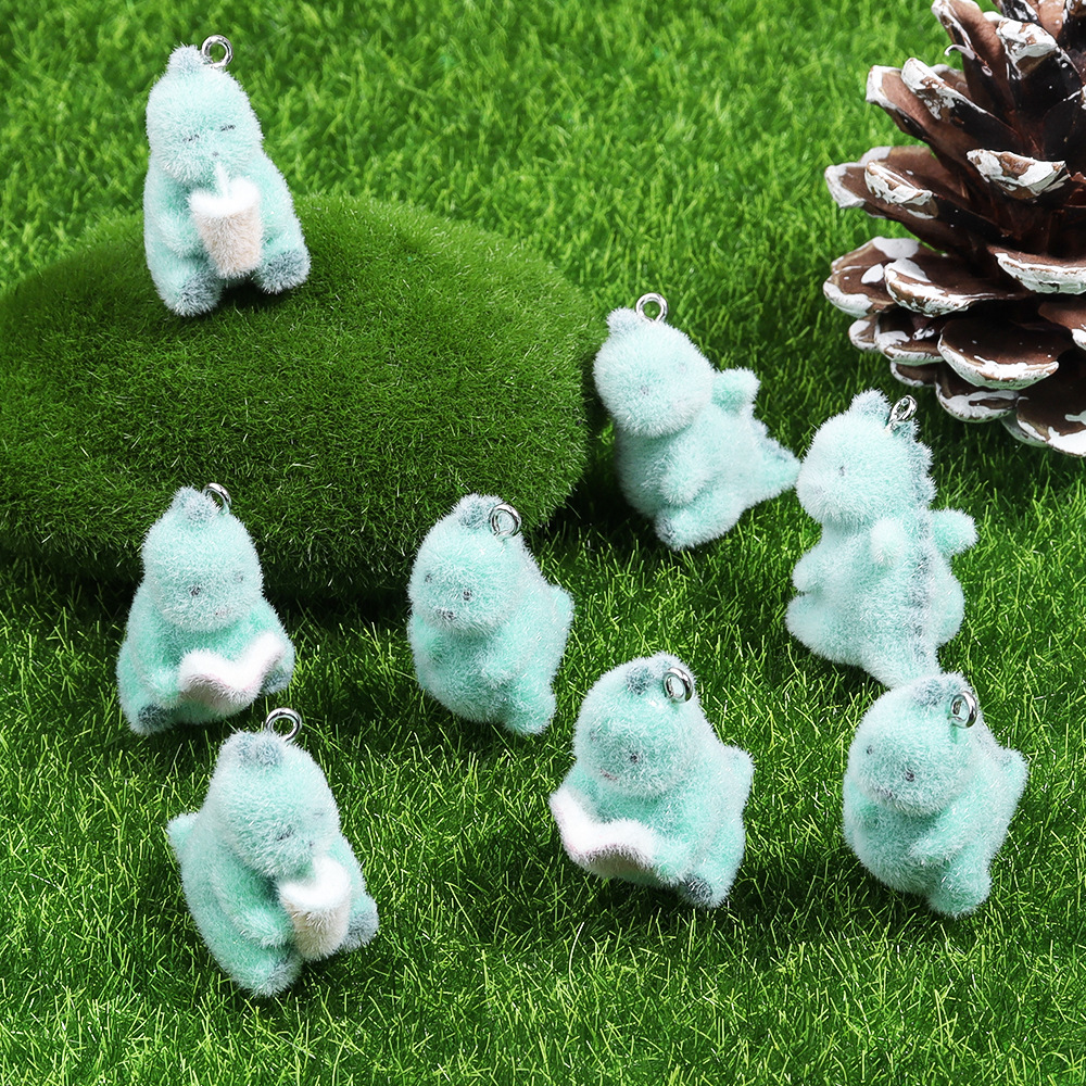 4Pcs 3D Mini Dinosaur Pendant  - 3D Printing Earrings 리뷰 및 가격
