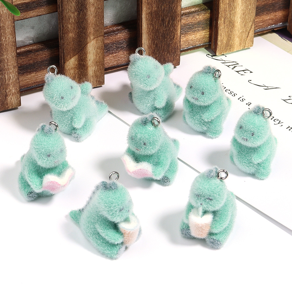 4Pcs 3D Mini Dinosaur Pendant  - 3D Printing Earrings 리뷰 및 가격