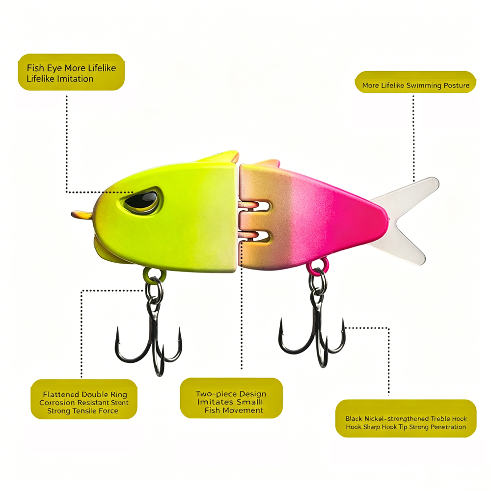 6.2cm 6.5g Swimbait Fishing Lu - 3D Printing Lure 리뷰 및 가격