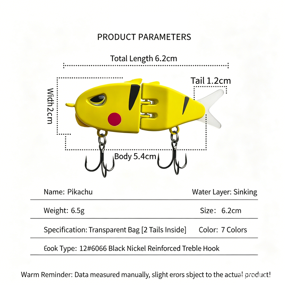 6.2cm 6.5g Swimbait Fishing Lu - 3D Printing Lure 리뷰 및 가격