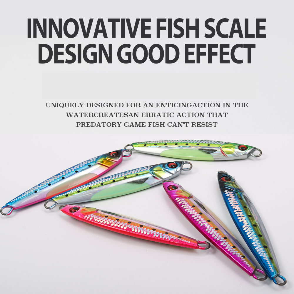 JIGGING PRO 40g 60g 80g Shore  - 3D Printing Lure 리뷰 및 가격