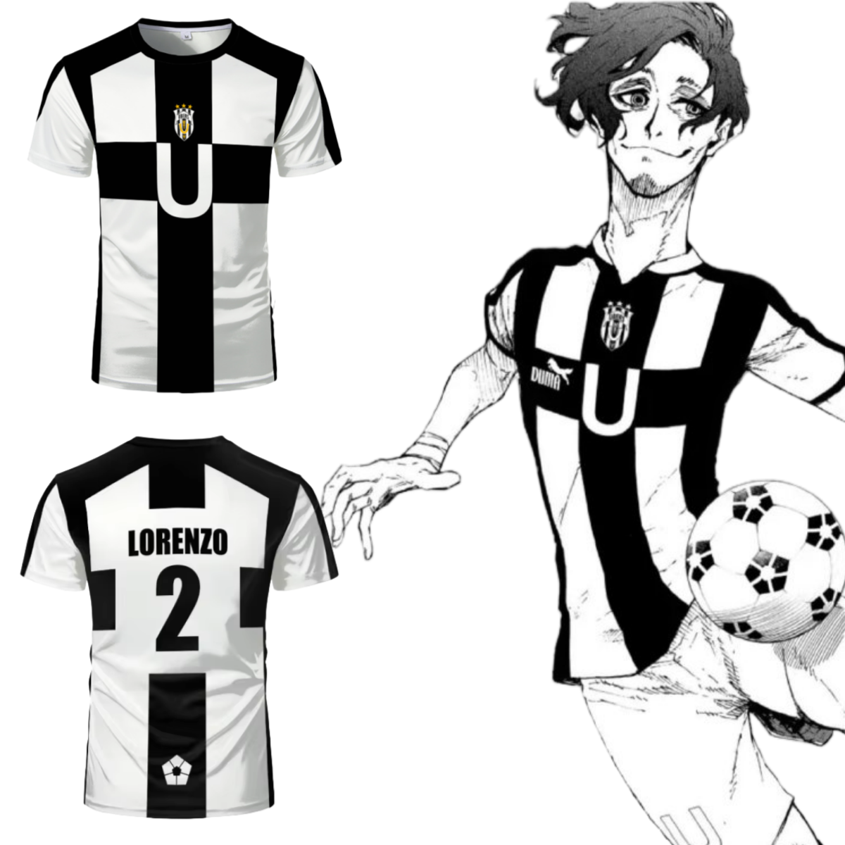 Don Lorenzo Anime #2 Lorenzo C - 3D Printing Jersey 리뷰 및 가격