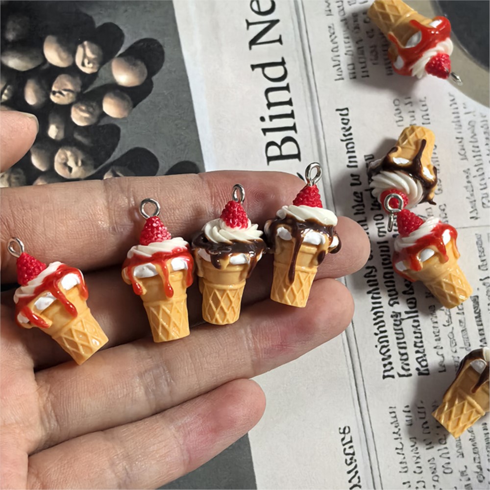 10Pcs Cute 3D Simulation Food  - 3D Printing Earrings 리뷰 및 가격