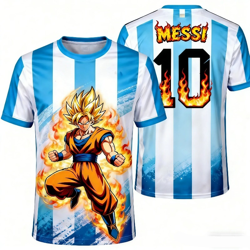 Dragon Ball Z Goku x Messi Arg - 3D Printing Z Hop 리뷰 및 가격