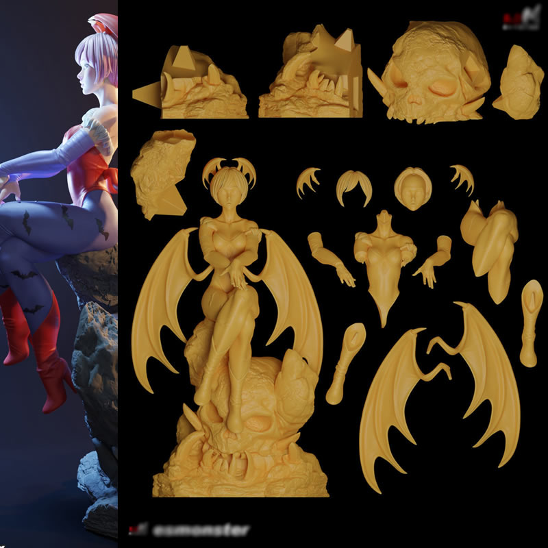 Game Character LILITH Morrigan - 3D Printing Character 리뷰 및 가격