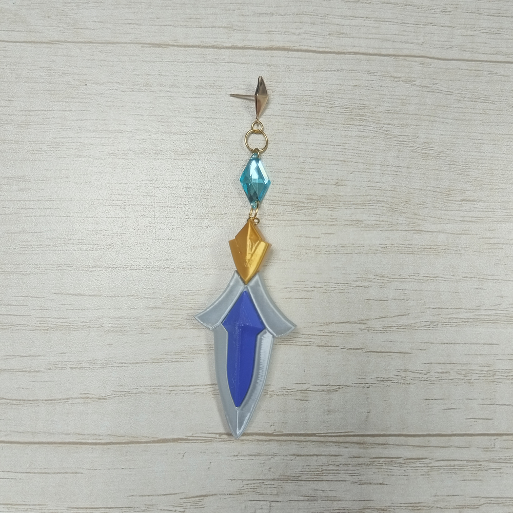 NEW Genshin Impact Lohen Cospl - 3D Printing Earrings 리뷰 및 가격