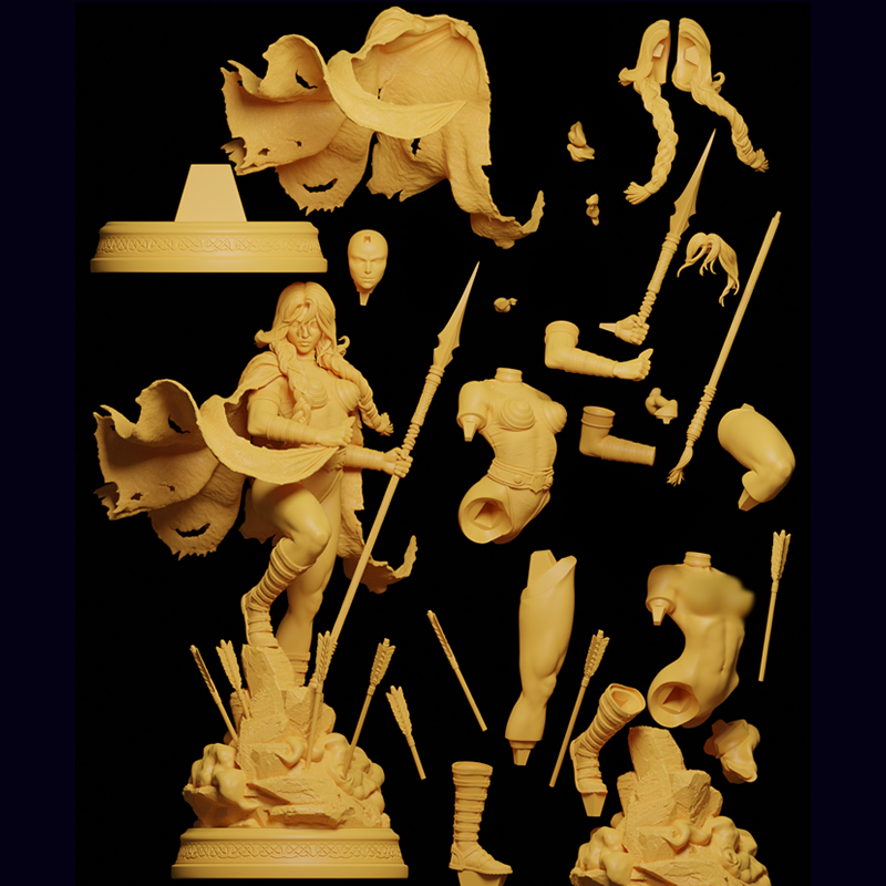 2 Styles Game Character 6677 V - 3D Printing Character 리뷰 및 가격