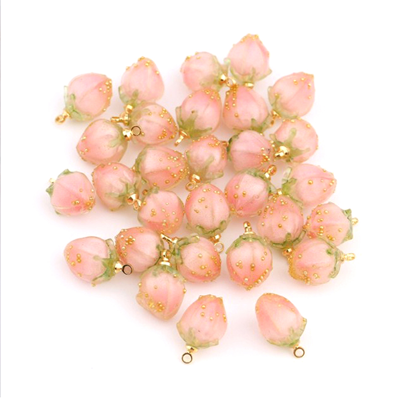 3D Strawberry Fruit Resin Char - 3D Printing Earrings 리뷰 및 가격