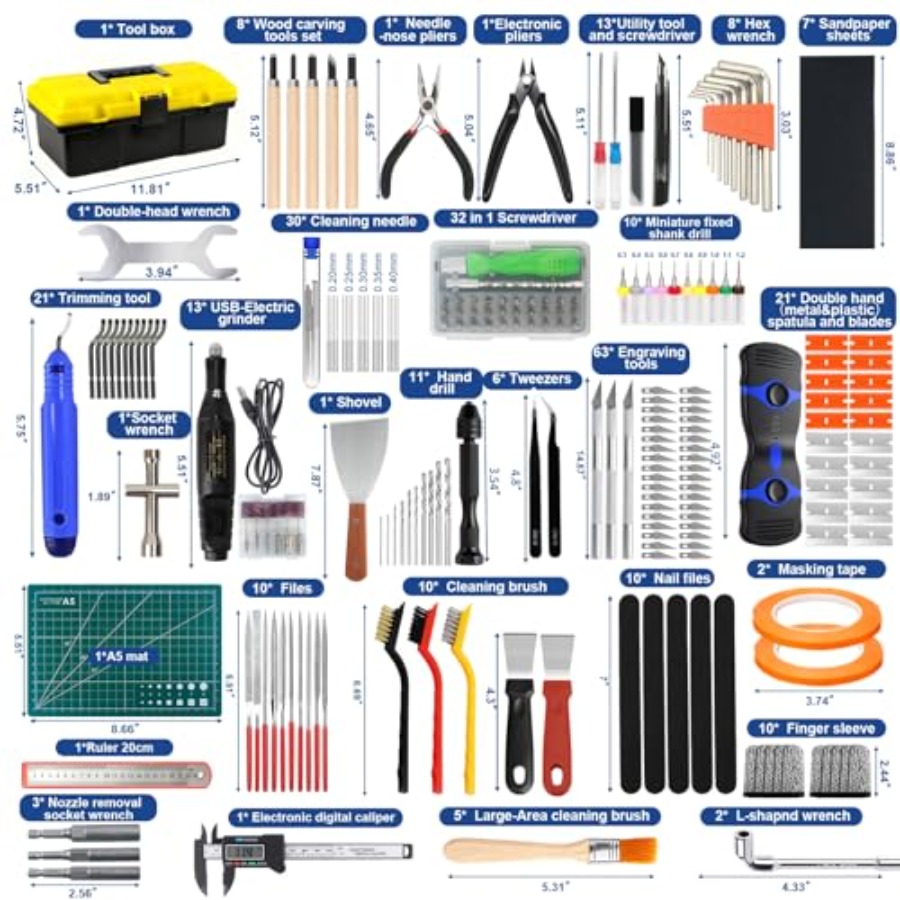 3D printing accessory tools ki - 3D Printing Grinder 리뷰 및 가격